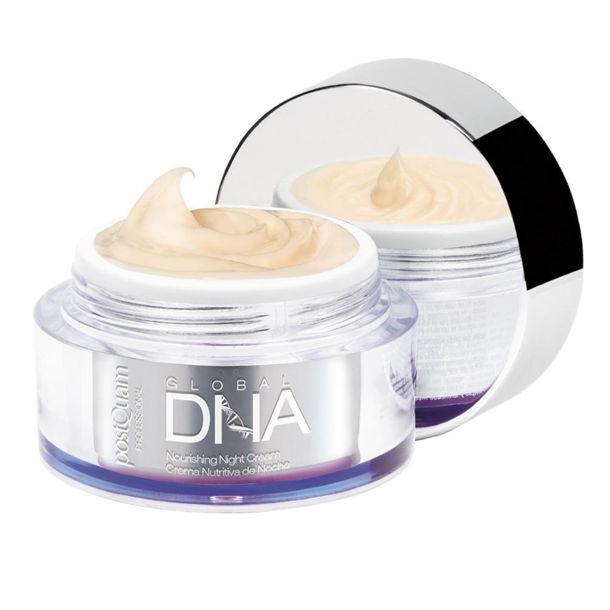 Crema Nutritiva y Redensificadora de Noche Anti Envejecimiento Global DNA 50 ml