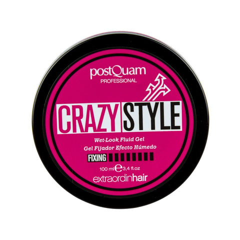 Gel Fijador Crazy Style 100 ml – Fijación Extra-Fuerte y Elasticidad