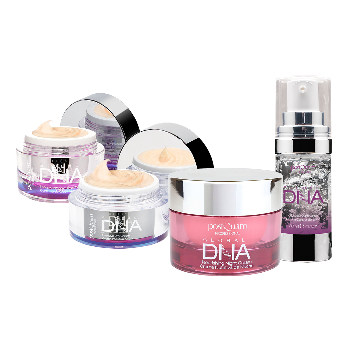 Kit DNA Women Día + Noche + Contorno + Sérum